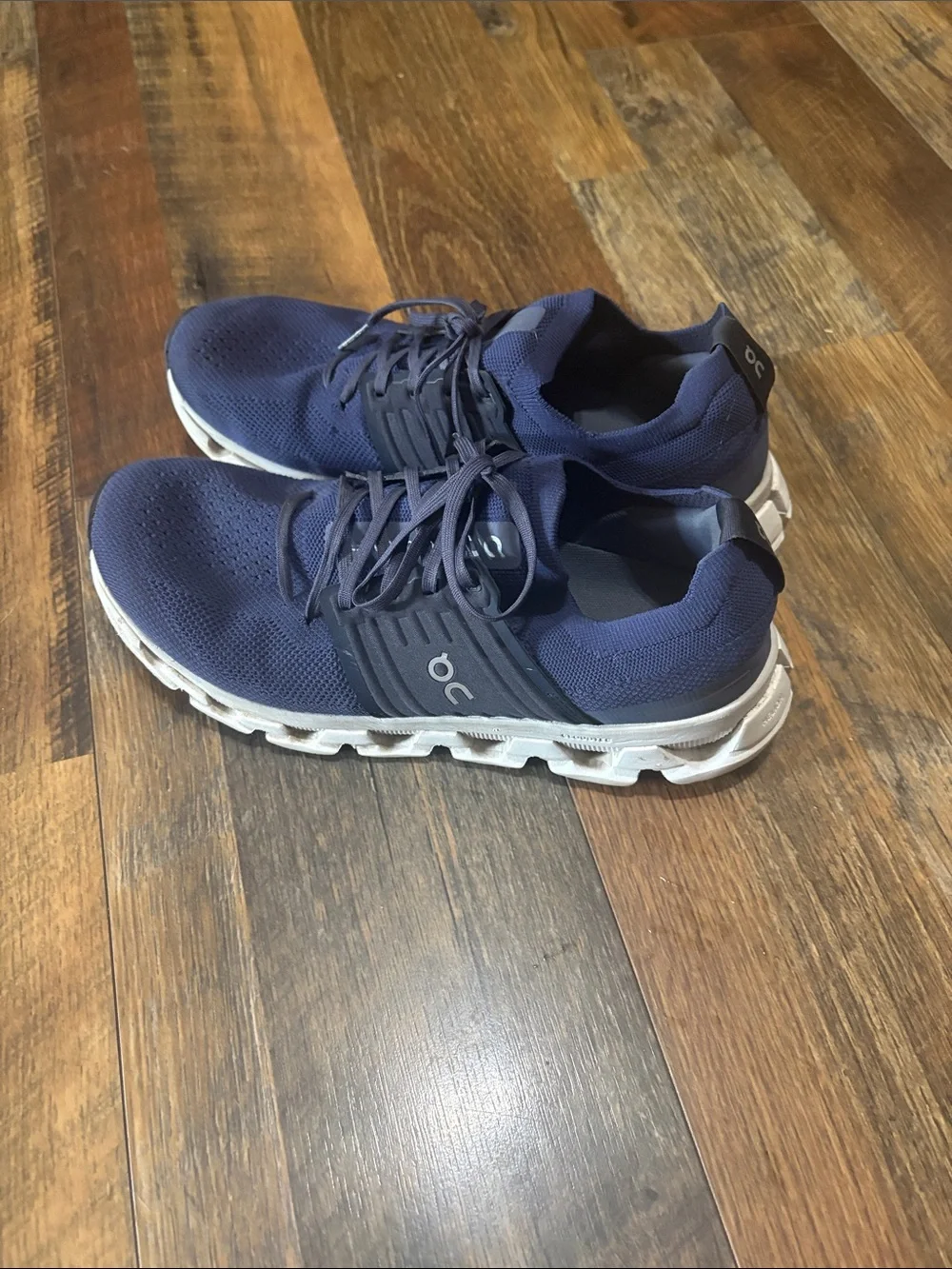 On Men's Cloudswift 3 Running Shoes - Denim/Midnight (Size 10 M)